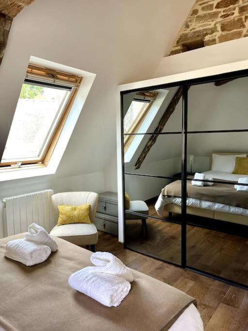 Ferienwohnung Loft A Pont-Aven, Vue Panoramique Sur L'Aven Exterior foto