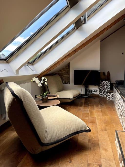 Ferienwohnung Loft A Pont-Aven, Vue Panoramique Sur L'Aven Exterior foto